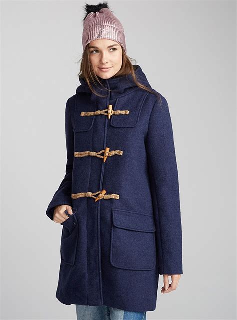 dufflecoat damen blau